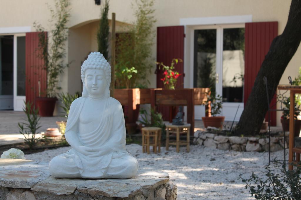 Les Jardins D'Holi Proche Uzes Bed & Breakfast Garrigues-et-Sainte-Eulalie Eksteriør bilde